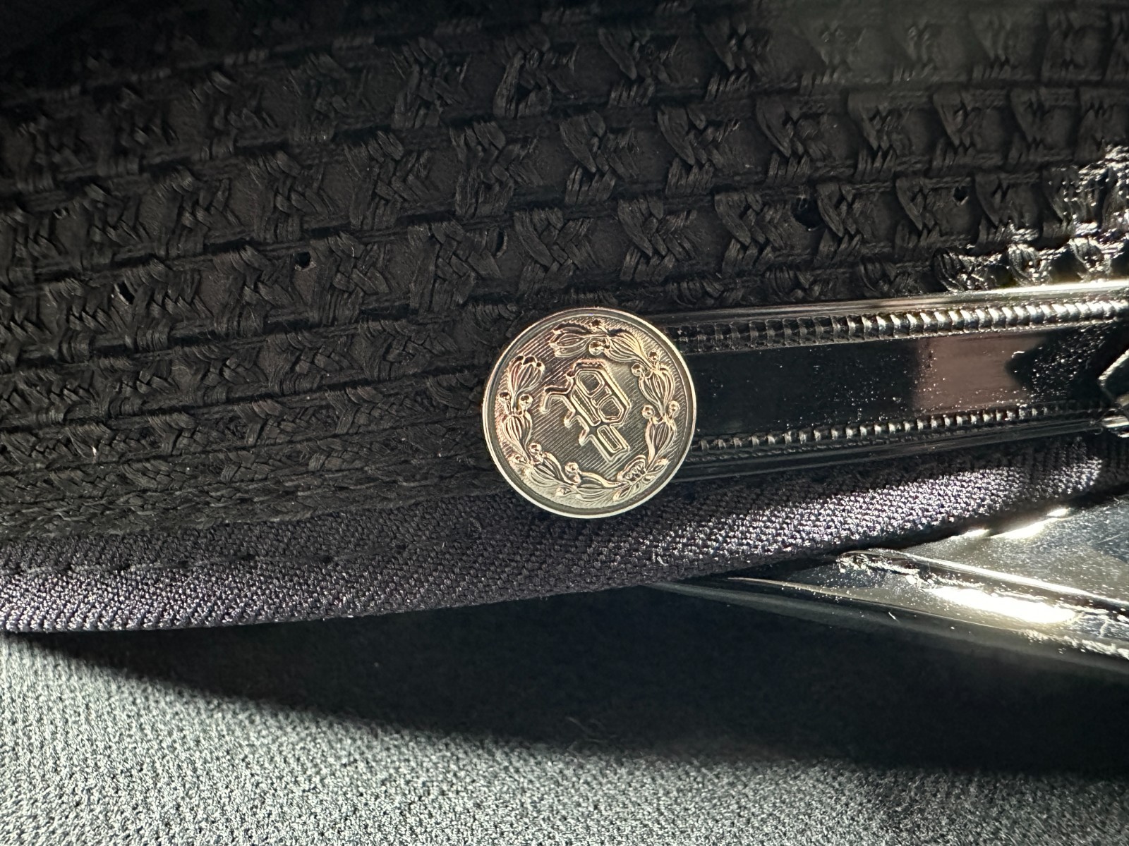 Navy Blue Police Hat