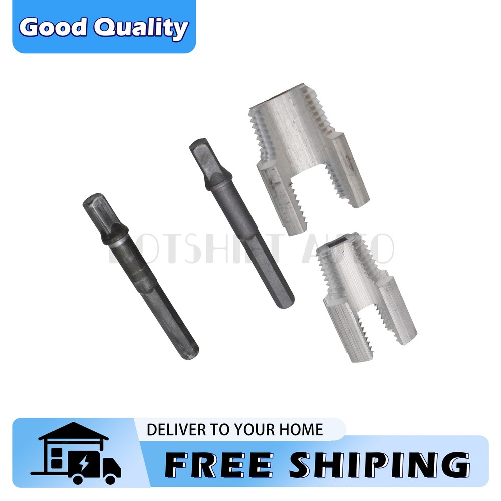 NEW For PVC Pipe Threader Manual Internal External Threading Tool Kit Set US