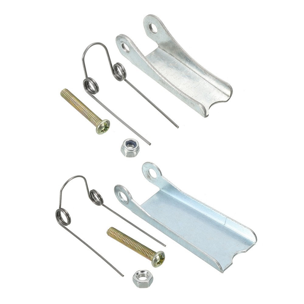 4Pcs Replacement Hooks Latch 2 Size Metal Towing Receiver Hitch Silver