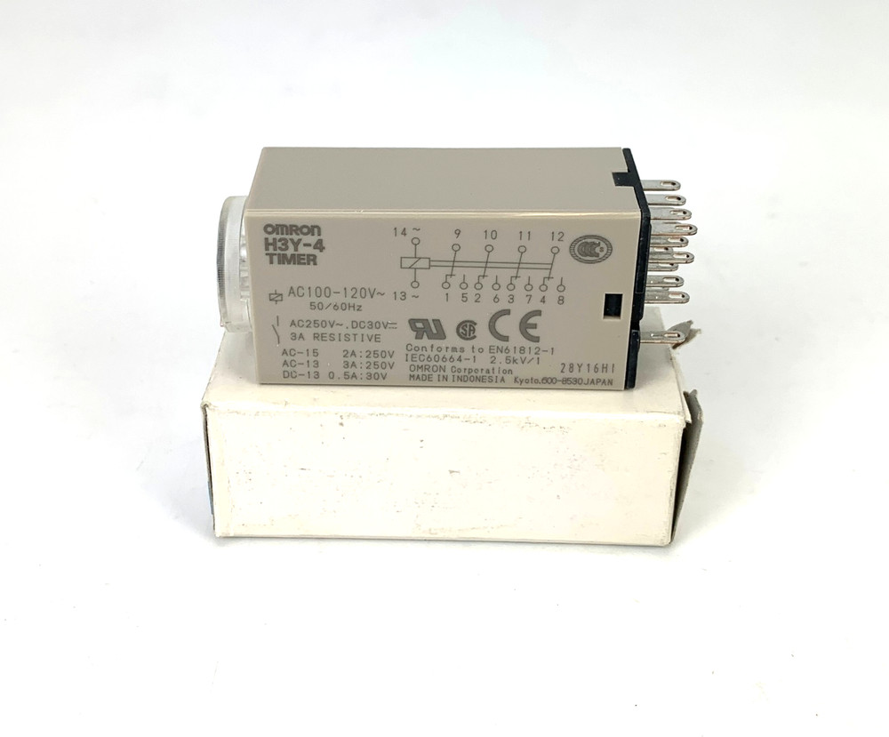 Omron Timer H3Y-4 AC V 100-120