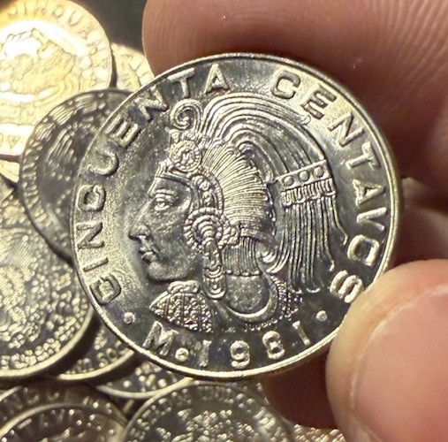 1981 Mexico 50 Centavos - BU - UNC - GREAT FOR YOUR COLLECTION!!!!!