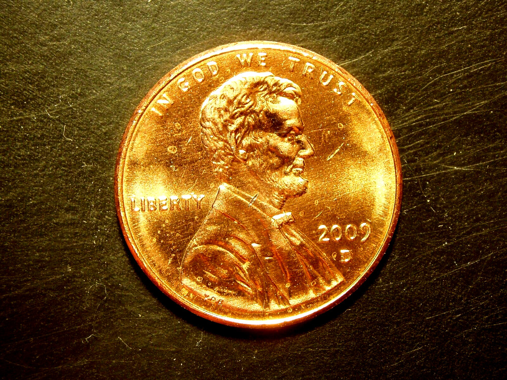 2009-D UNC LINCOLN MEMORIAL CENT #1