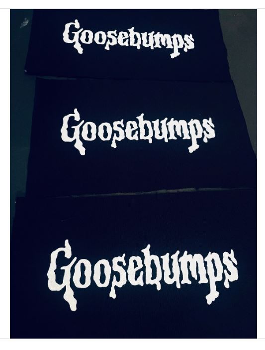 goosebumps horror patches color patch , horror patch , horror patches