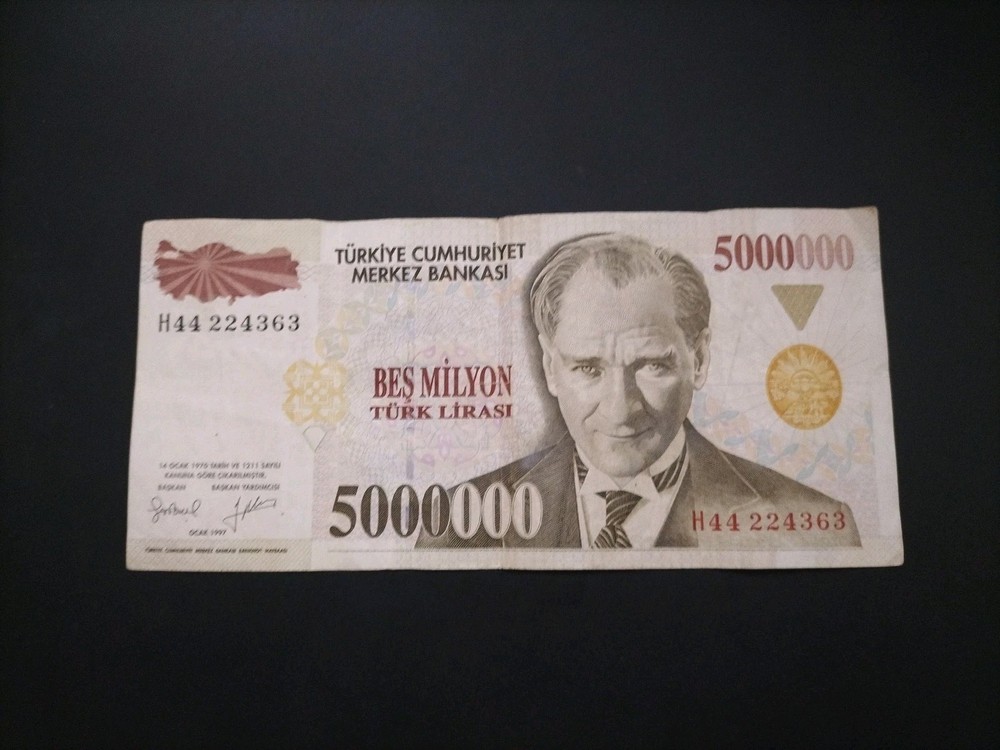 Turkey 5 Million Lira