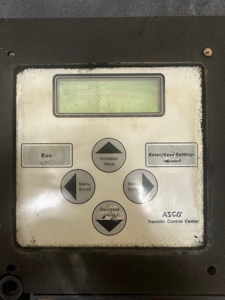 ASCO D07ATSA20200F5XF Automatic Transfer Switch 7000 Series