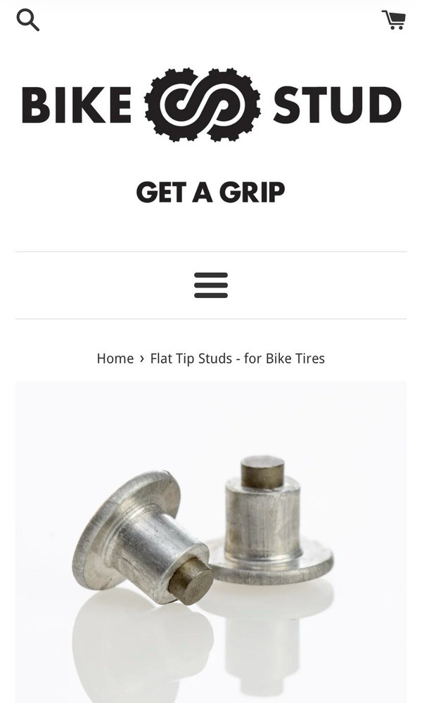 BIKESTUD Flat Tip Stud Kit