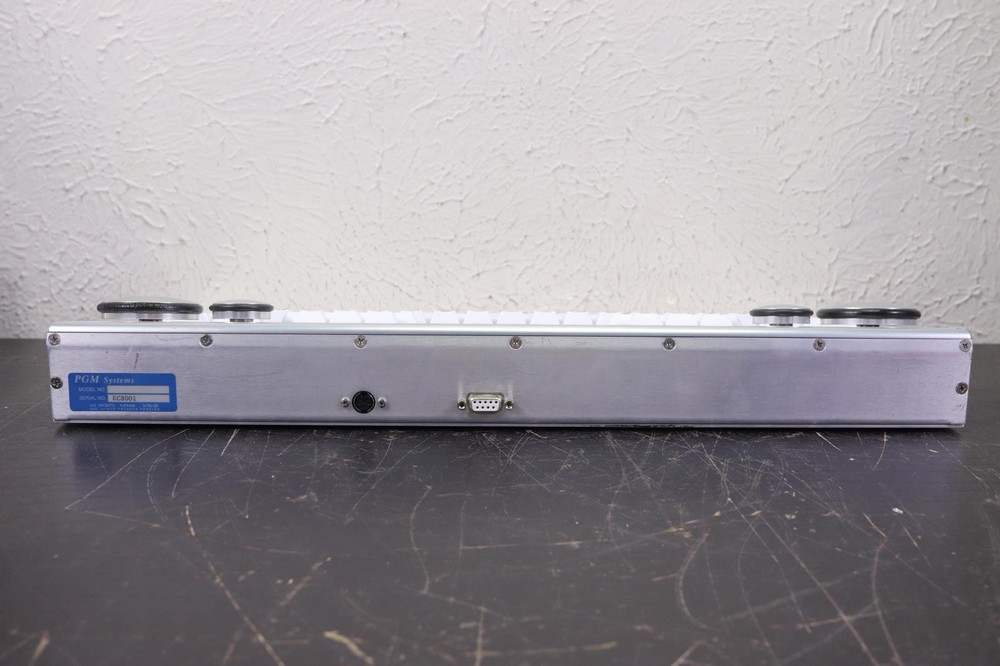 PGM Systems Silver / Aluminum Keyboard KC8001 W/ Working Knobs