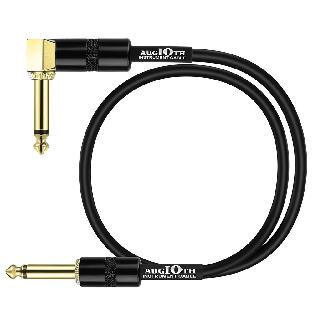 24 Inch Guitar Patch Cable Performance Guitar Effect Pedal Cables Straight to...