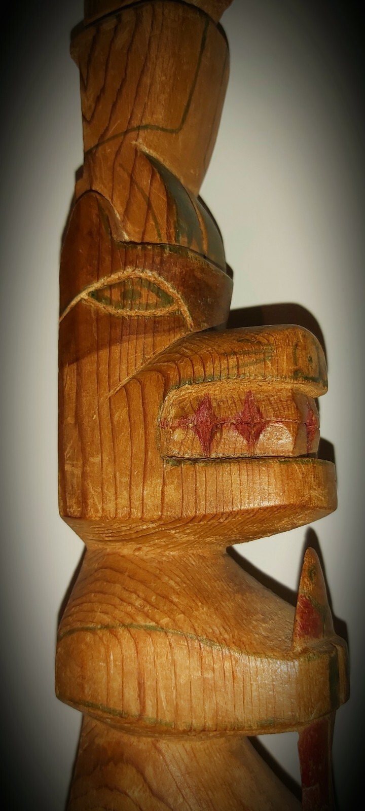 Northwest Coast, Tlingit / Tsimshian, Model Totem (1930s).