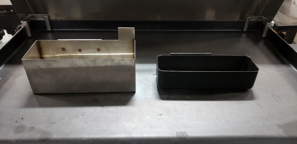 Grease cup for Camp Chef FTG600 or 900 griddle