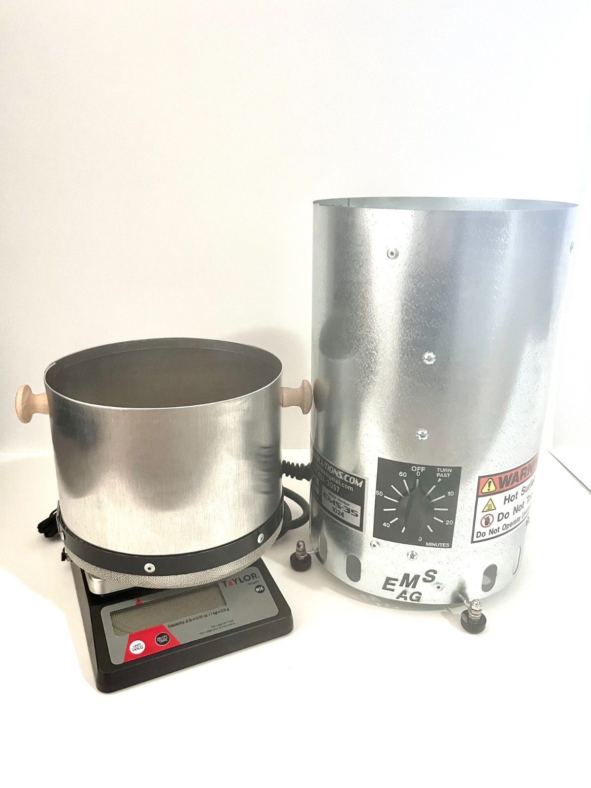 EMS AG SOLUTIONS GRAIN SILAGE BEAN CROP MOISTURE TESTER KIT NEW DIGITAL SCALES