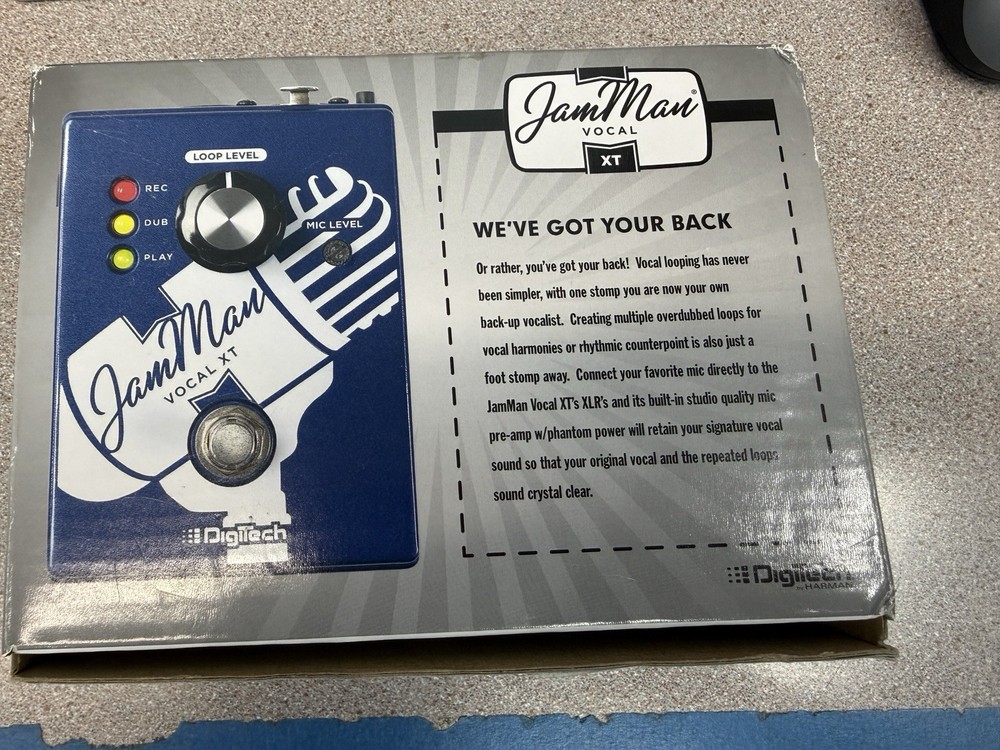 Digitech Jamman Vocal XT Looper New