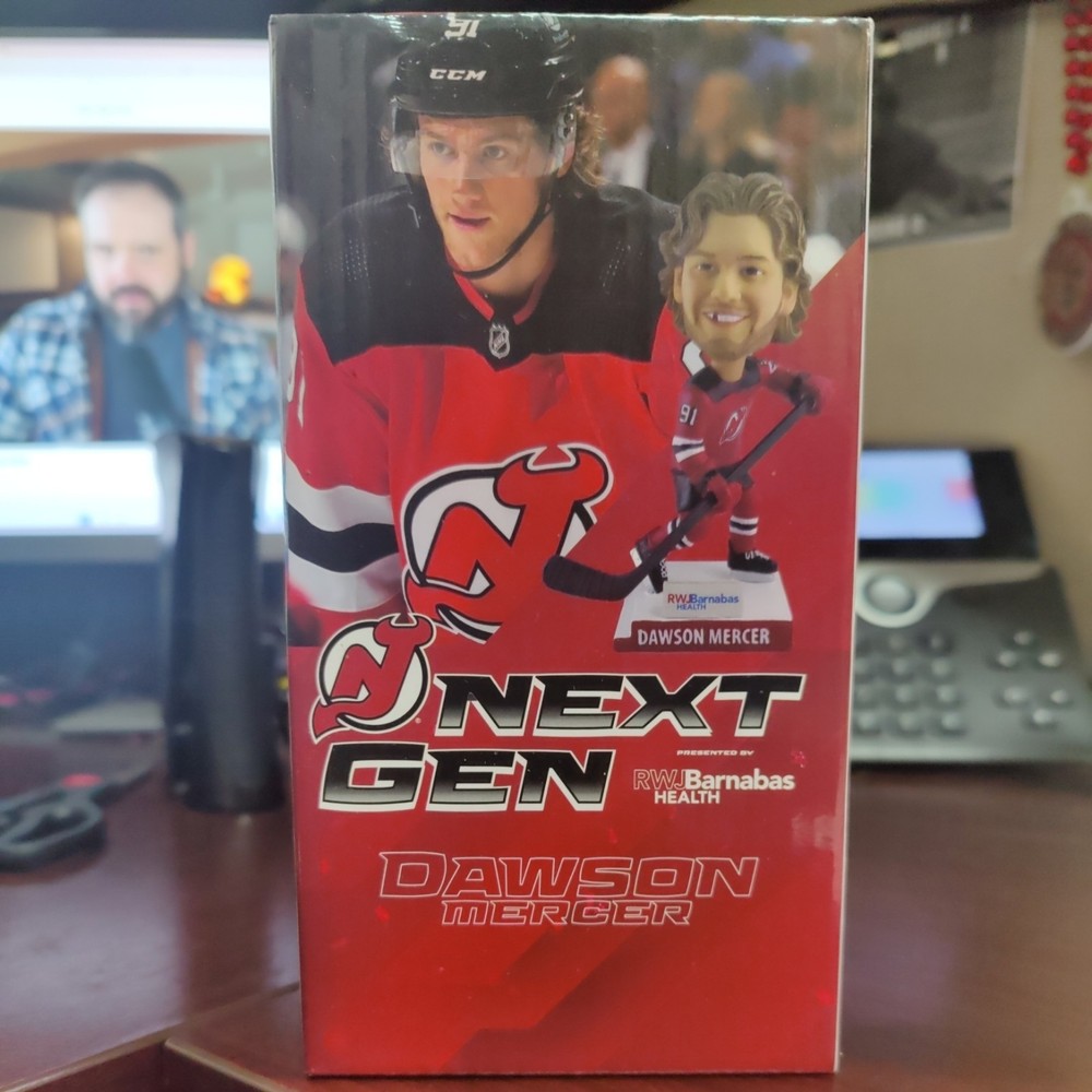 Dawson Mercer Bobble head complete in box