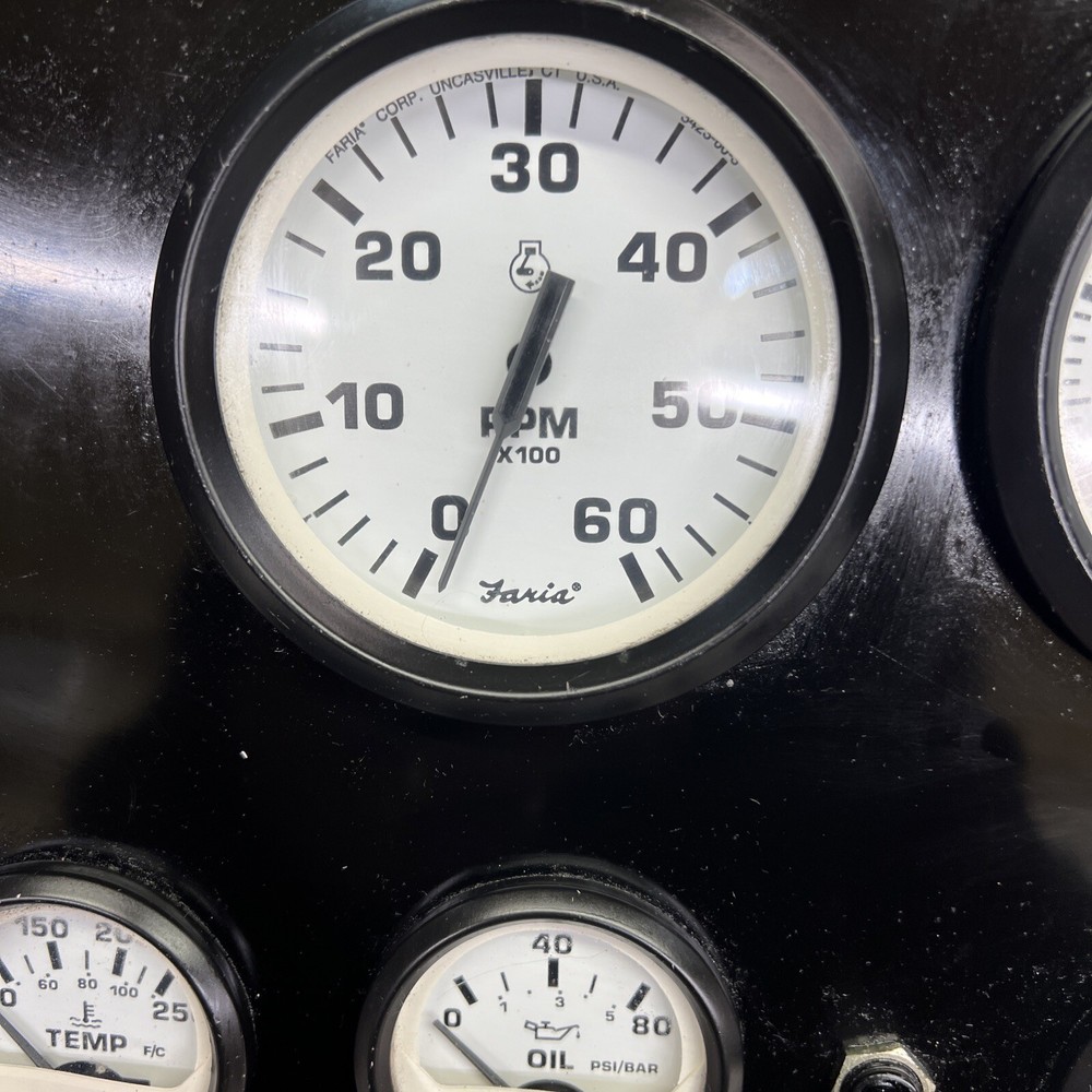 Boat dash panel
