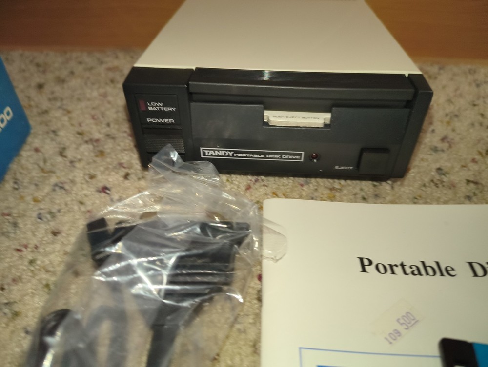 Nice TRS-80 Model 100 Bundle - TESTED -Disk Drive New Belt! Many Extras