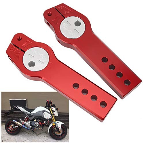 Motorcycle Accessories, Practical Rear Fork Extension Device, Red Sturdy