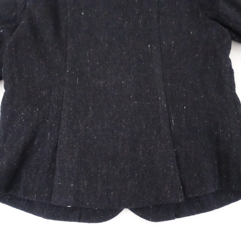 Lisette Wool Cotton Linen Bonded Classical Jacket
