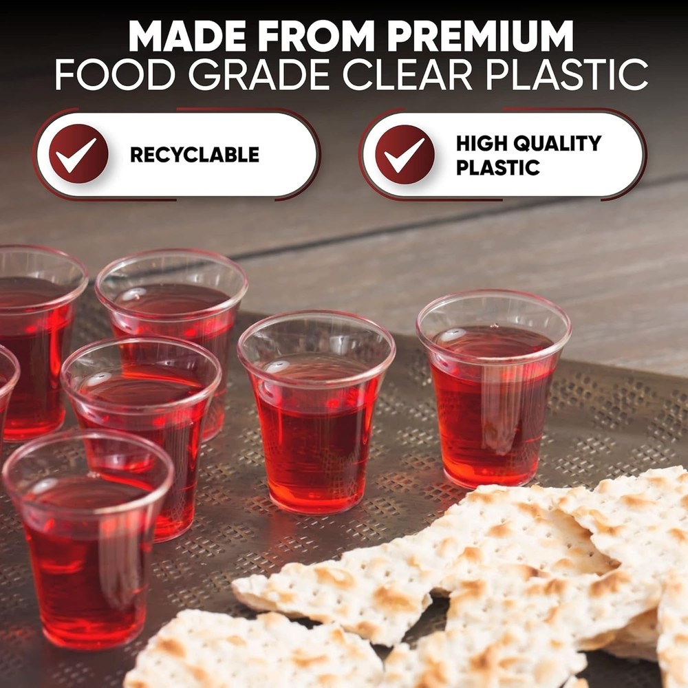 Bulk Premium 2000 Plastic Communion Cups Disposable Holy Communion Cup Set