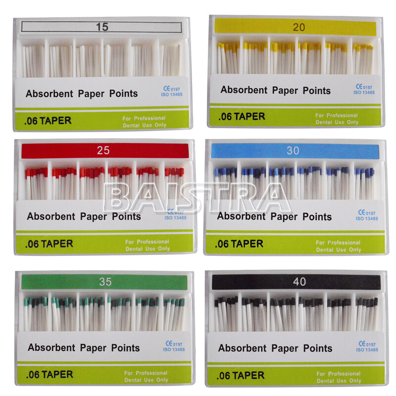 Dental Absorbent Paper Points Gutta Percha Points Eododontic 15-80# EODO Root