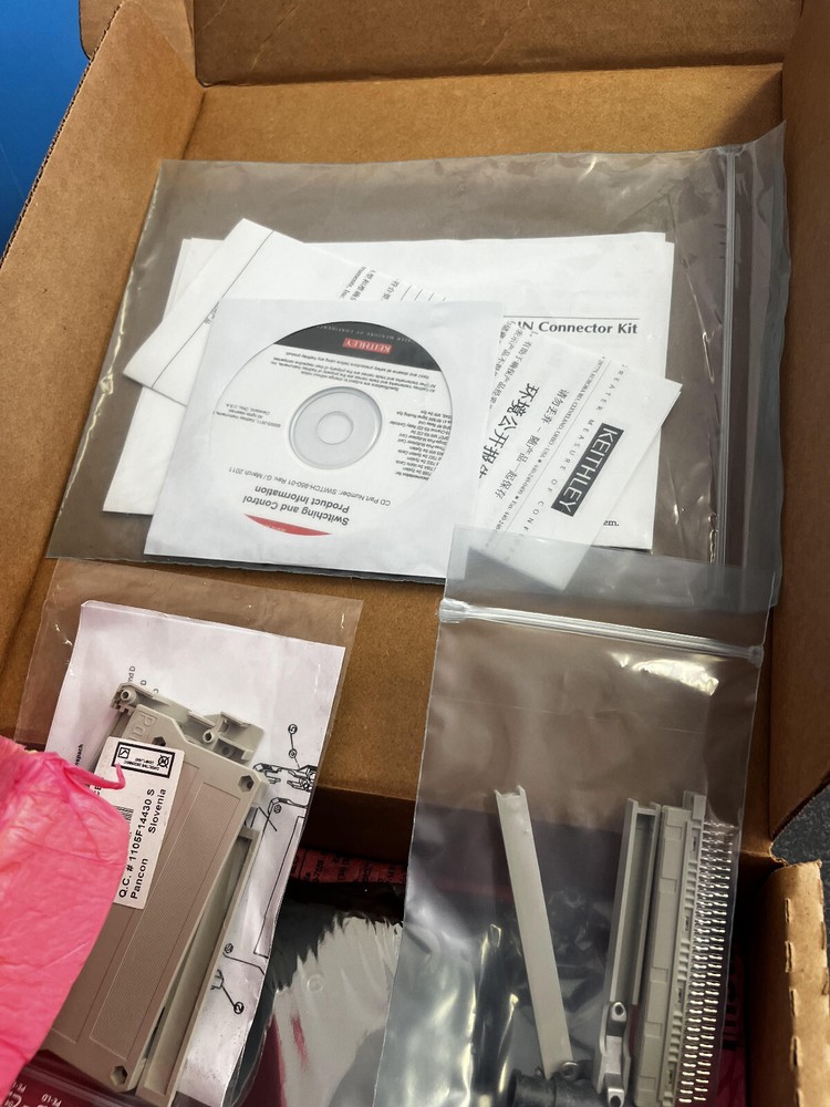 5CC KEITHLEY 7020 DIGITAL I/O INTERFACE W/ DIN CONNECTOR KIT