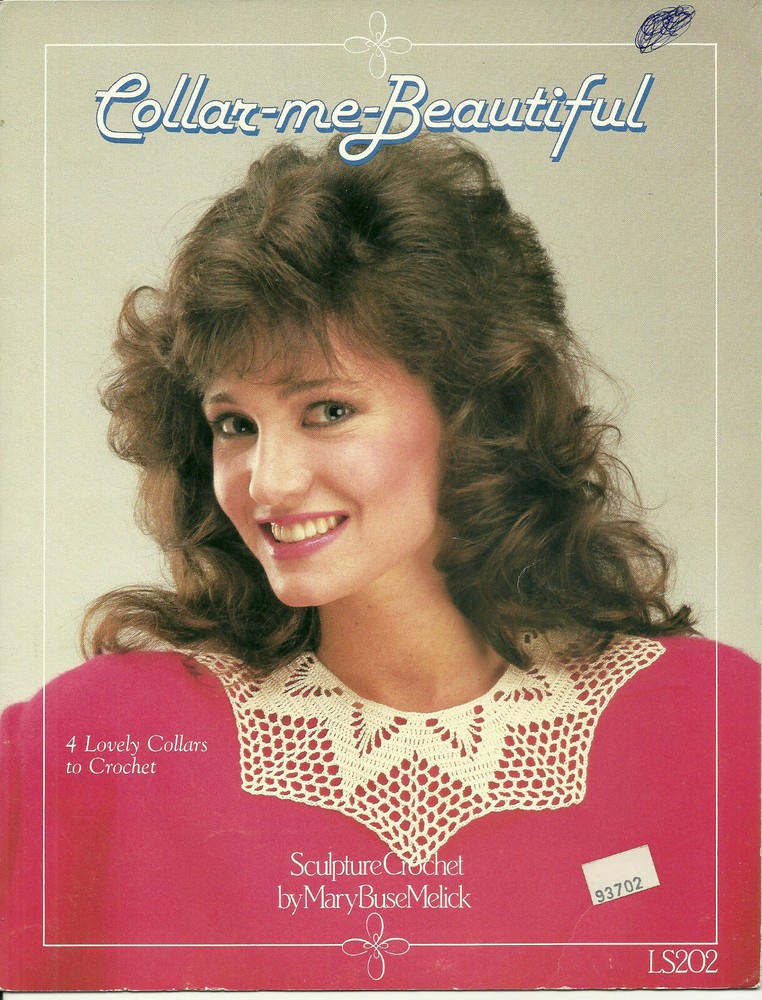 Collar-Me-Beautiful Crochet Pattern Leaflet Sculpture crochet 4 designs