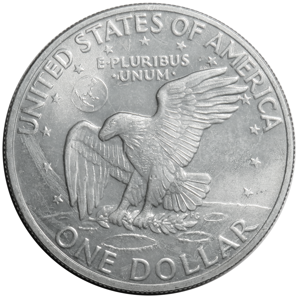 40% Silver UNC Ike Eisenhower Dollars Average Circulated Random Date
