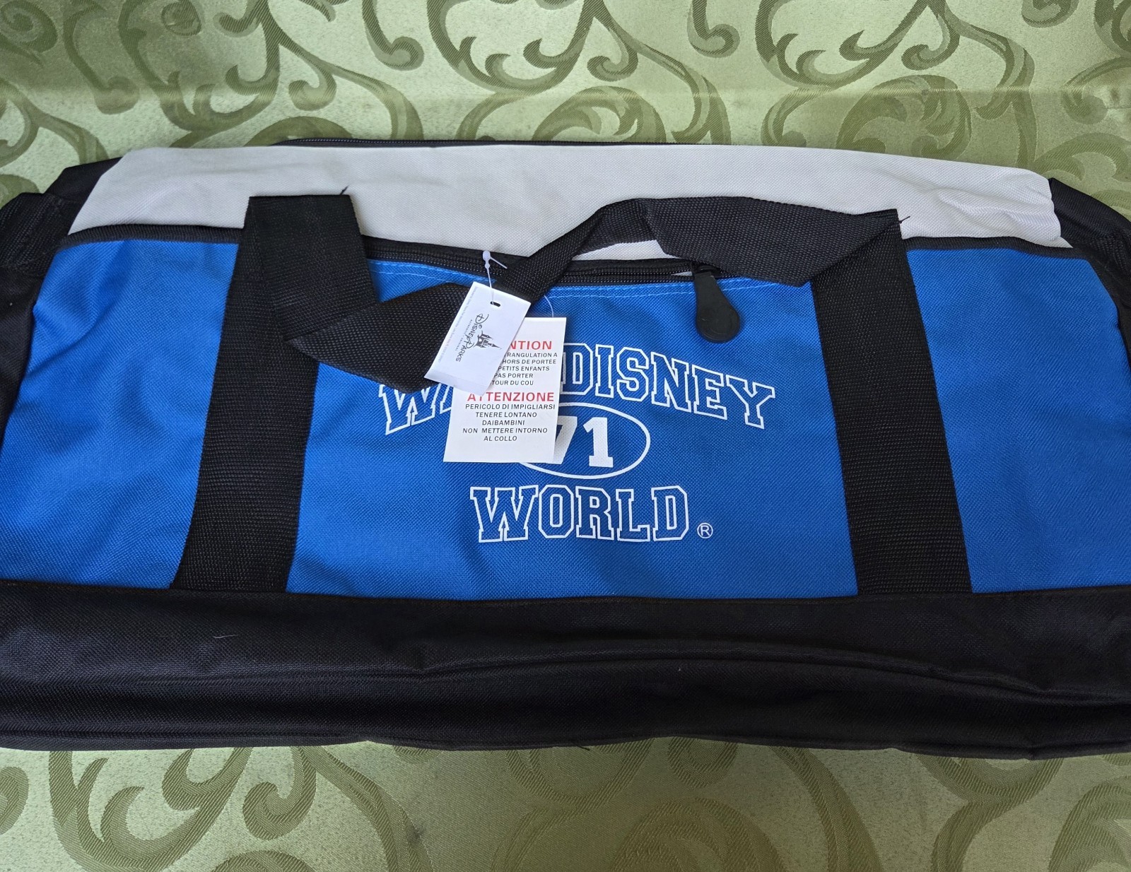 NWT Duffle Bag Disney 55 Resort Blue Vacation Weekend Carry On 22”