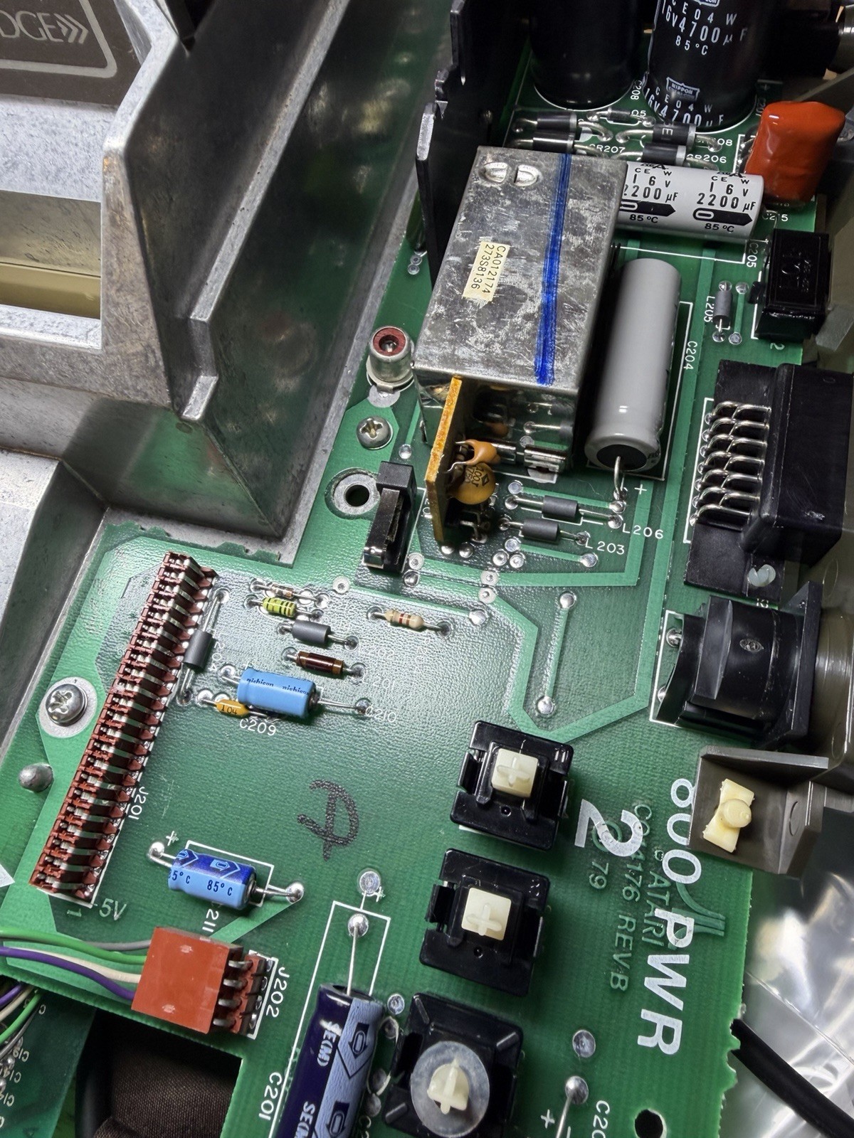 Atari 800 Motherboard, Very Clean Tested Working, No Carts Included