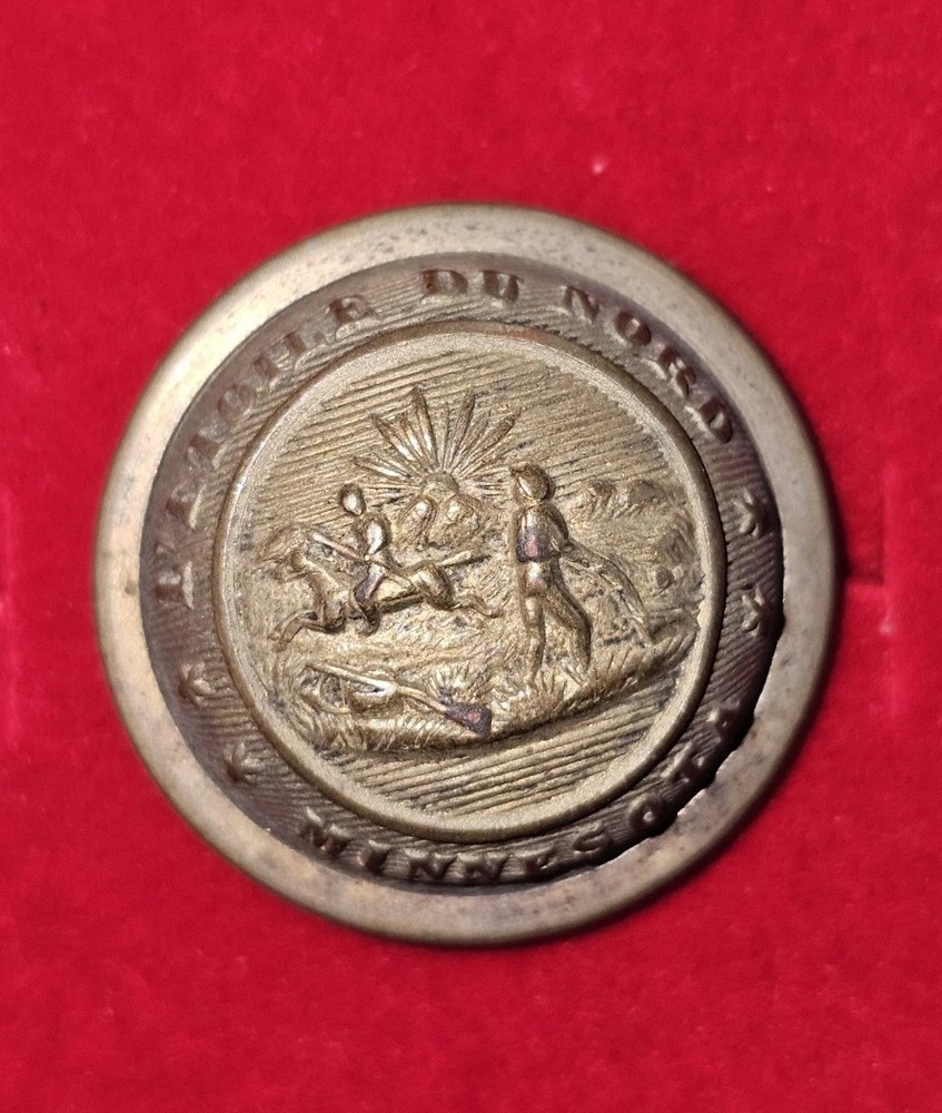 Post War Minnesota Coat Button
