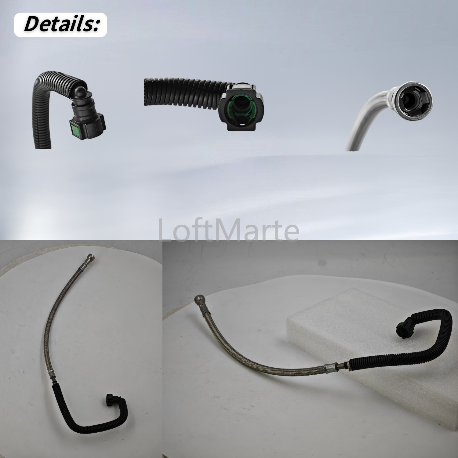 New BV6Z9J280A Fuel Injection Fuel Feed Pipe For Ford Focus 2012-2018