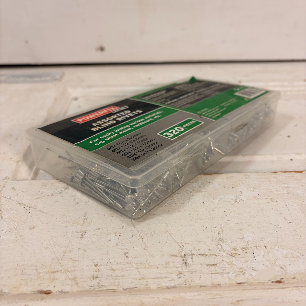 Powerfix Profi+ Assorted Blind Rivet Set, HG00354C