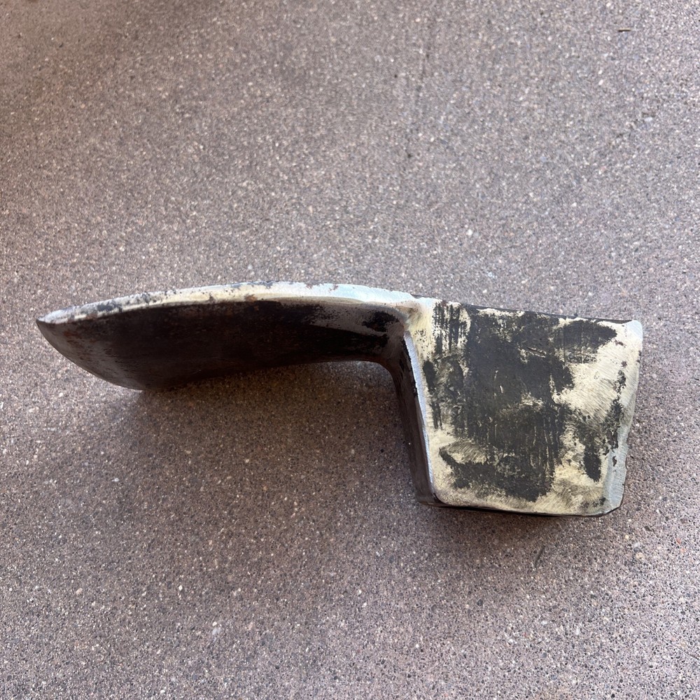 Vintage Rustic Adze Head,Old Carpenter Timber Framing Hewing Tool 9 In