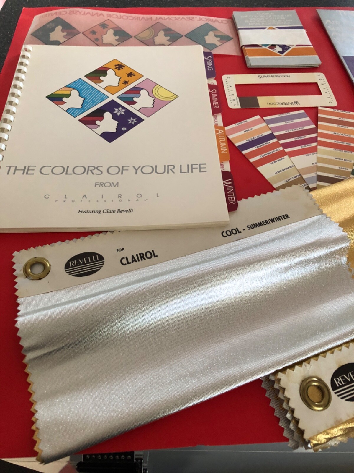 Color Analysis Drapes+Full Color book-step by step-a MUST to use for analyzing!