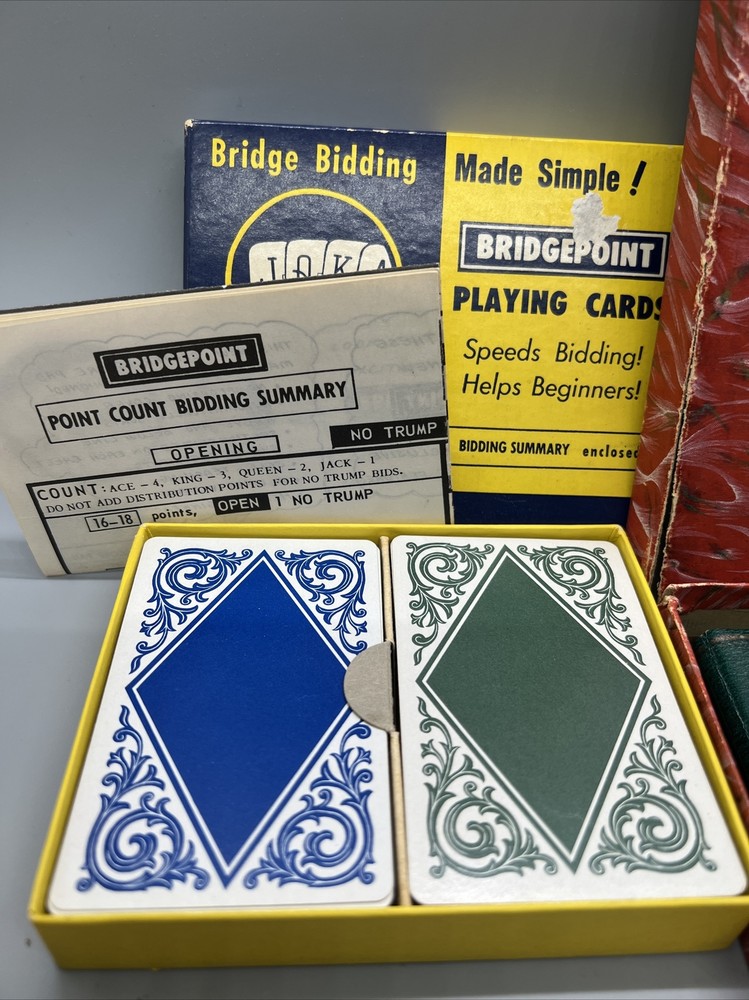 Bridge Goren Card Game Bridgepoint Playing Score point box Holder