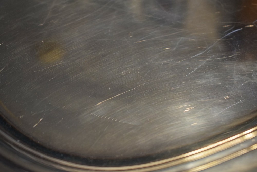 VINTAGE REED & BARTON SILVERPLATE SERVING PLATTER "MAYFLOWER" #5000