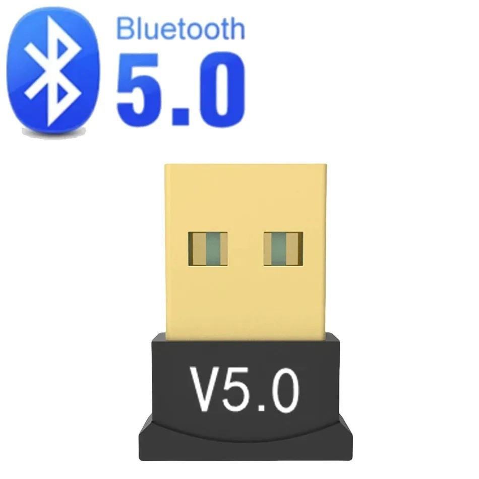 USB Bluetooth 5.4 Adapter for PC Dongle Receiver for Mouse Keyboard Speaker Audi