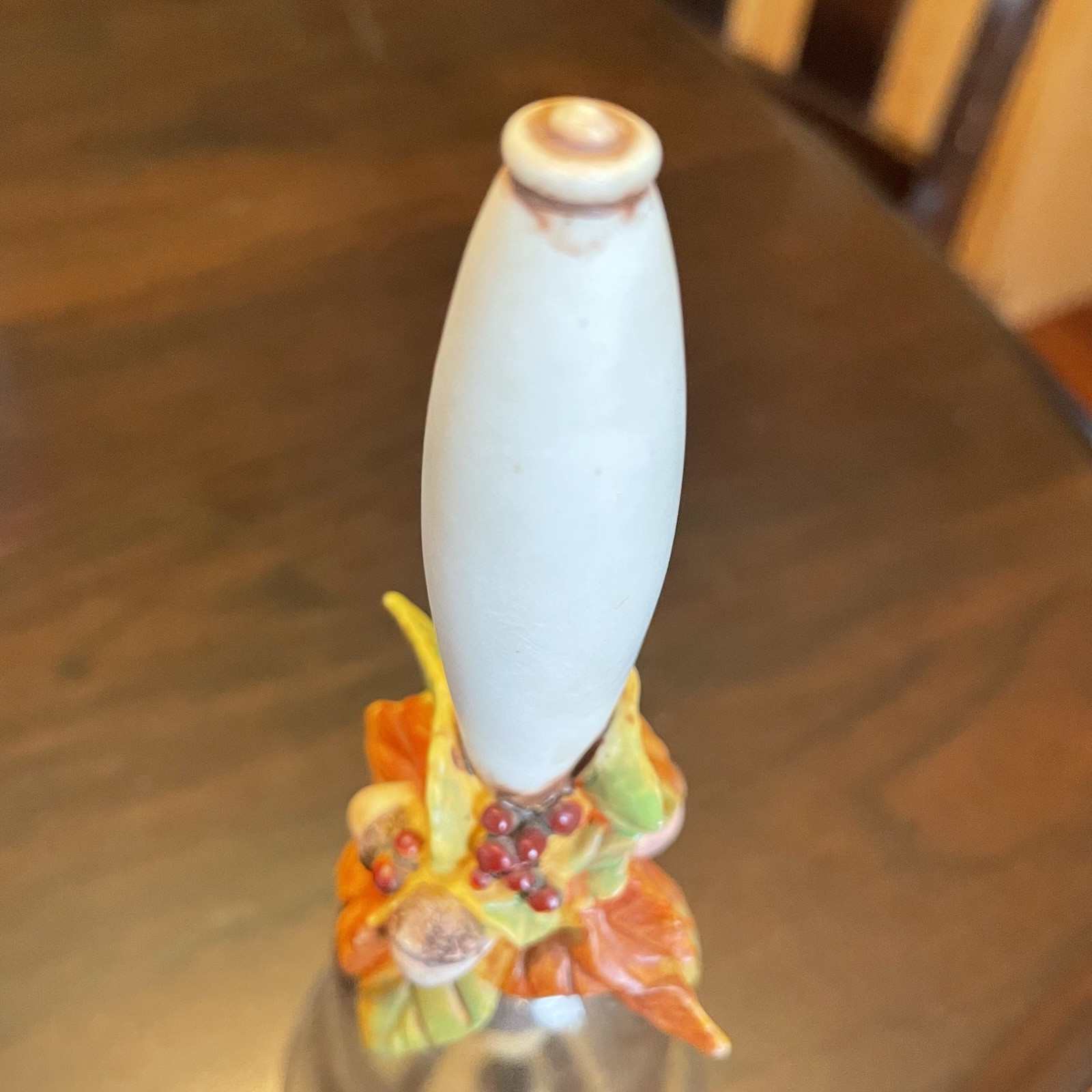 Avon 1988 Autumn Leaf Crystal Bell Over 24% Full Lead Collectible Decor Piece