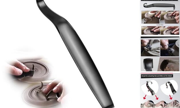 Versatile Pottery Trimming Tools, Sharpened Pottery Tool for Potter, Quality 1