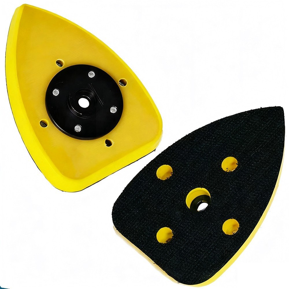 Sanding Pad 70x100mm Triangular Backing Plate for Power Tool For Grinding