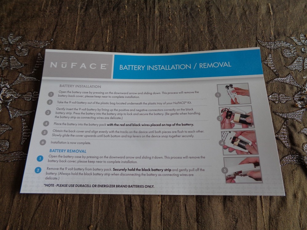 NuFace Microcurrent Facial Toning Device
