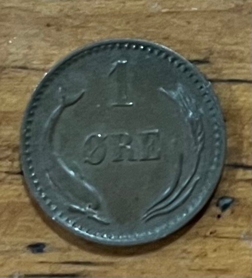 DENMARK 1 ORE 1894