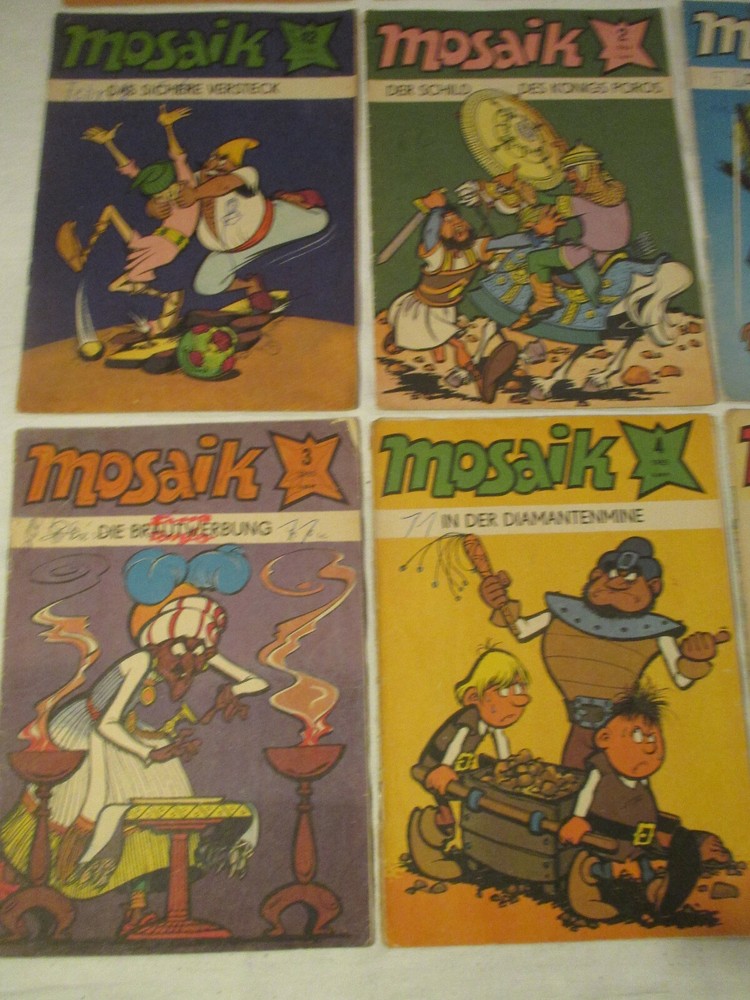 Mosaic GDR Comics Convolution 80s 59 Pieces