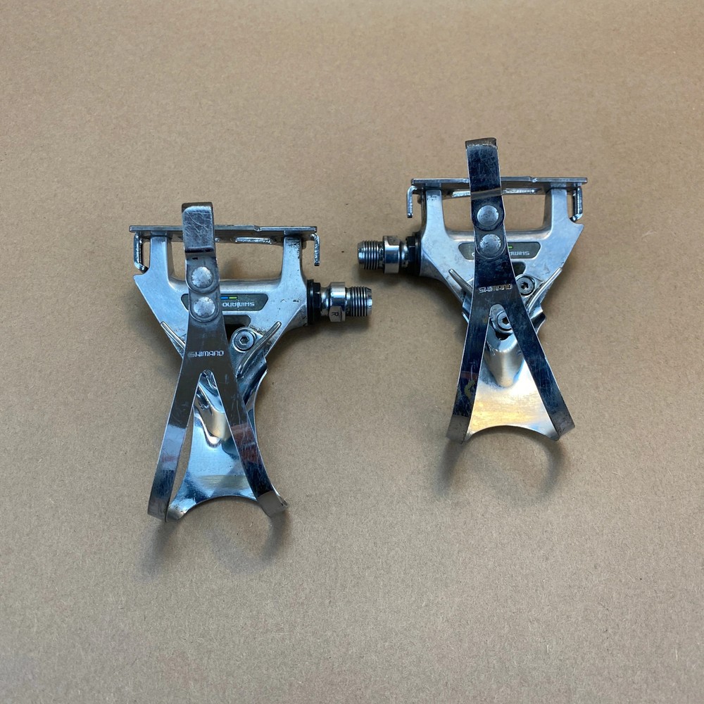 Shimano 600 Toe Clip Pedals