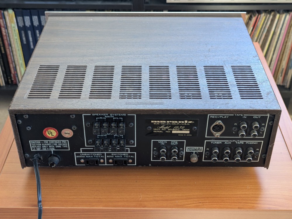 Marantz 1030 Integrated Amplifier (premium-level recap)