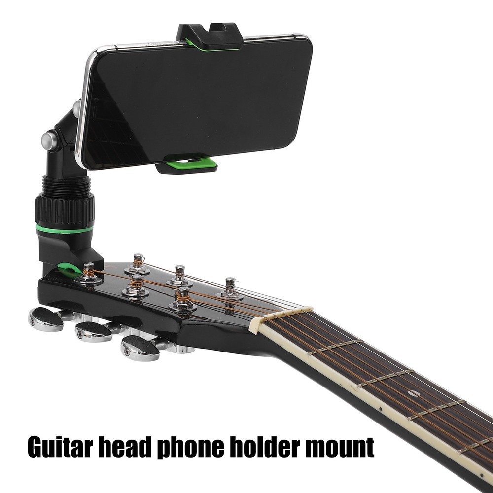 Multi-Function Instrument Bracket Stable Clamping Adjustable Angle Guitar Mount