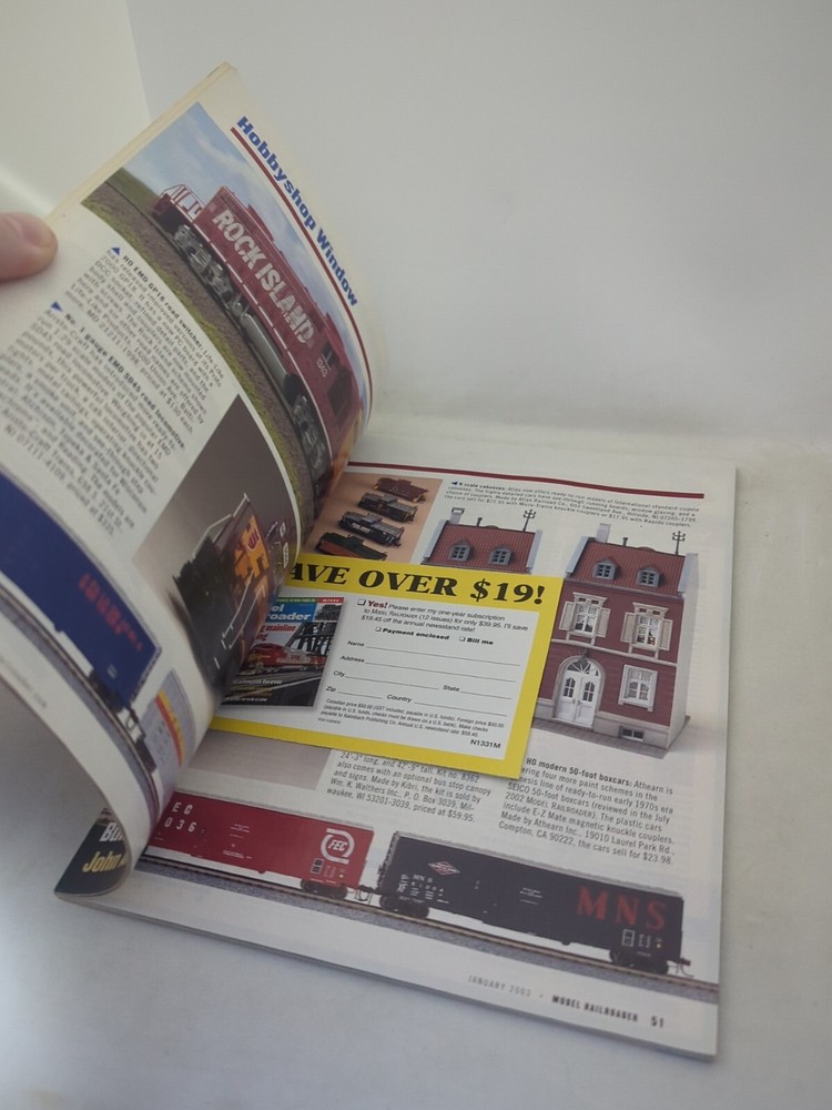 Model Railroader January 2003 Build This 4x8 Layout