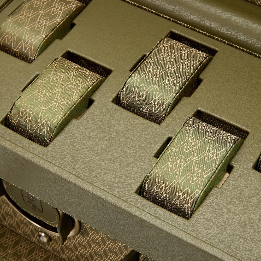 Earth Triple Watch Winder- Olive