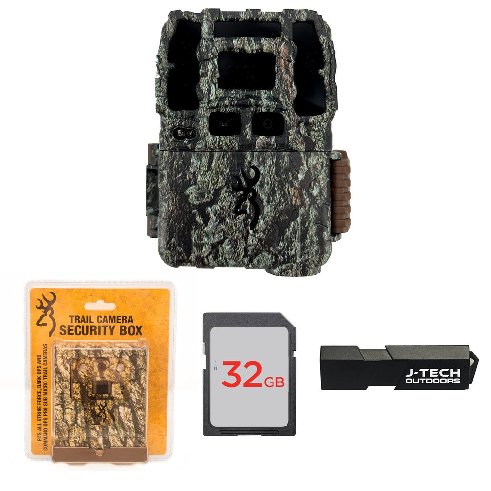 Browning Dark Ops DCL Nano Trail Game Camera Security Bundle (26MP) | BTC6DCLN