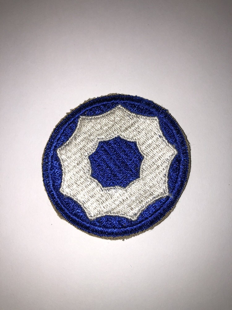 9th Army Service Command U.S. Army Shoulder Patch Insignia