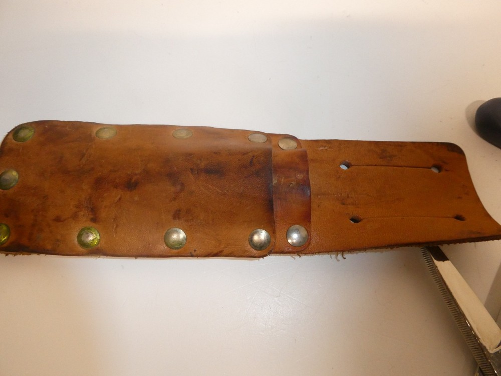 VTG HERITAGE (C) TELCO/INSTALLER/NETWORKING CABLE SPLICER SCISSORS Snips Leather